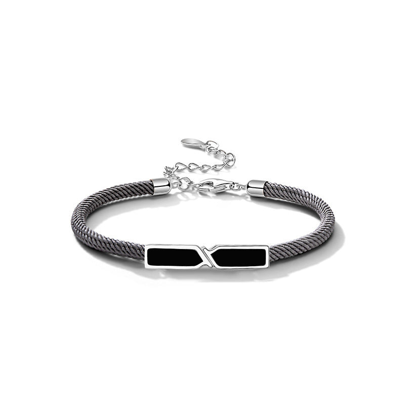 Silver Couple Bracelet