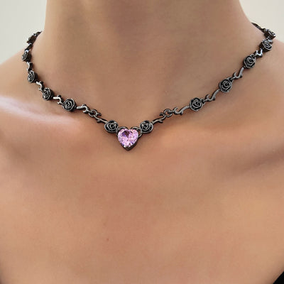 Eternal Rose Necklace