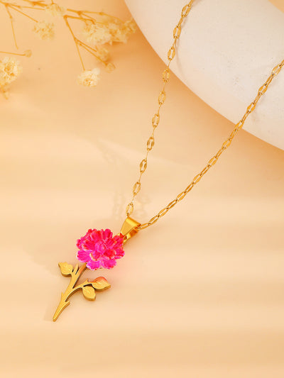 Eternal Rose Necklace